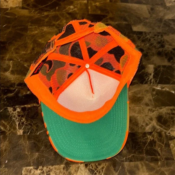 POSHFEST 2024 OTTO Orange Camo Trucker Hat CUSTOM - Picture 7 of 9